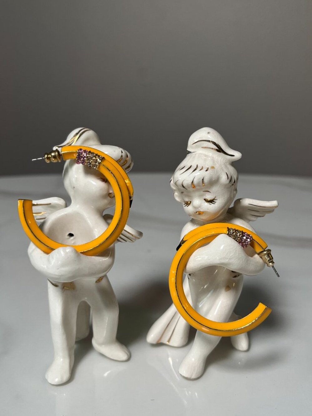 BaubleBar Pencil Hoop Earrings